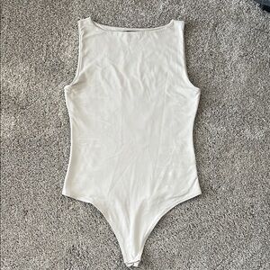 House of Harlow 1960 tan bodysuit